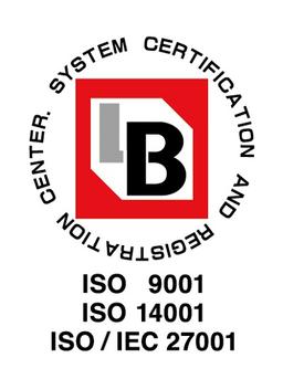 ISO27001の認証ロゴ